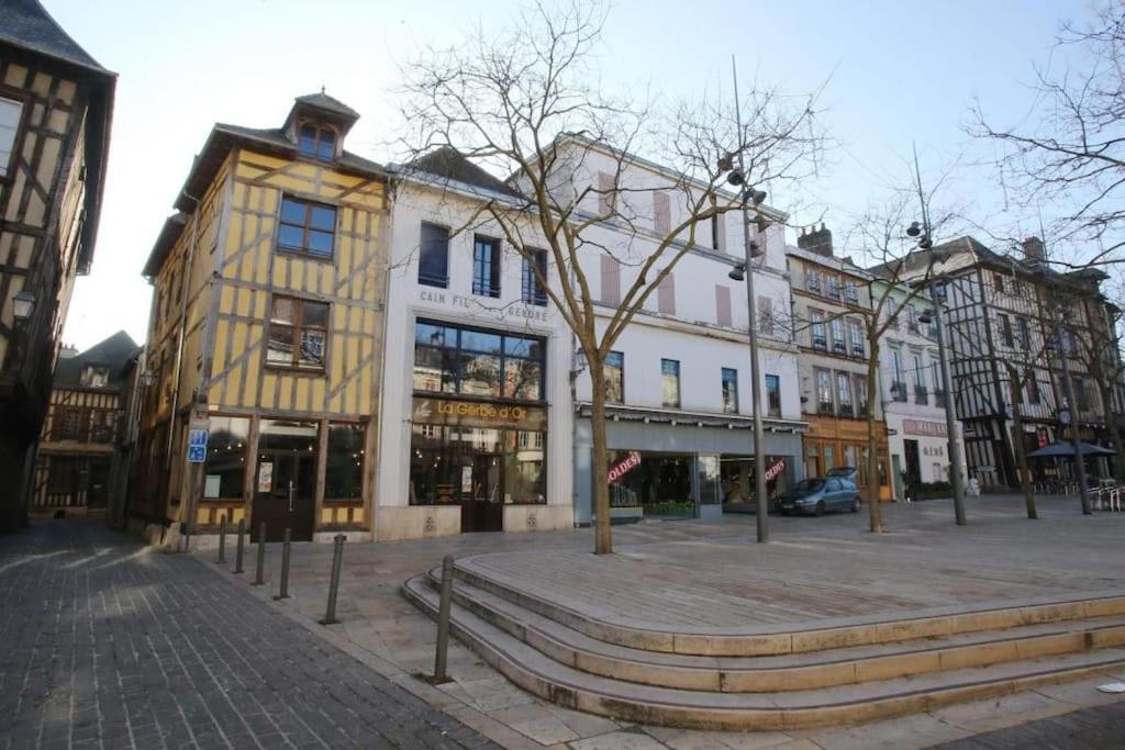 Apartament Cocoon Standing - Coeur Historique De Troyes Zewnętrze zdjęcie